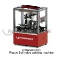 YHG CNC plastic ball value welding machine use in gas pipeline